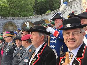 Internationale Militrwallfahrt Lourdes 2017